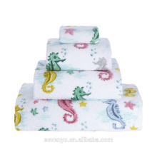 Seahorses Towel ,Hand Towel,Bath towel Ht-057